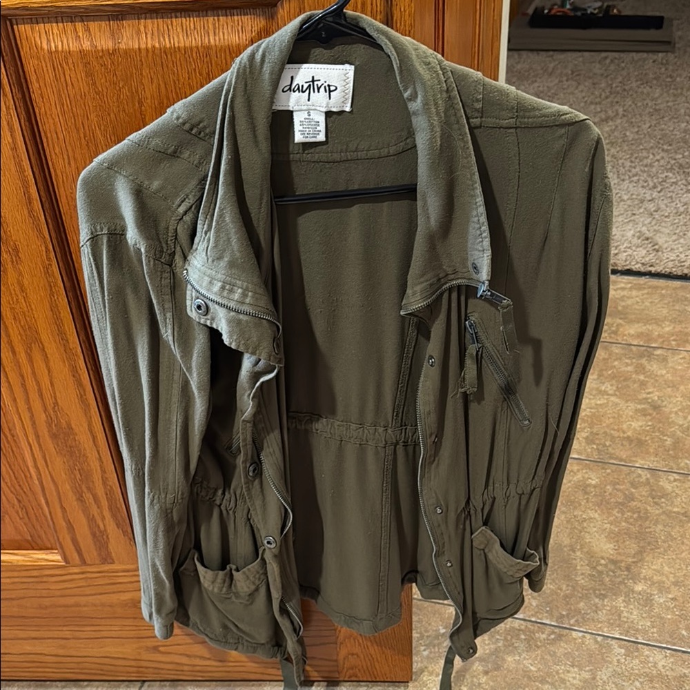 Daytrip Army Green Utility Jacket